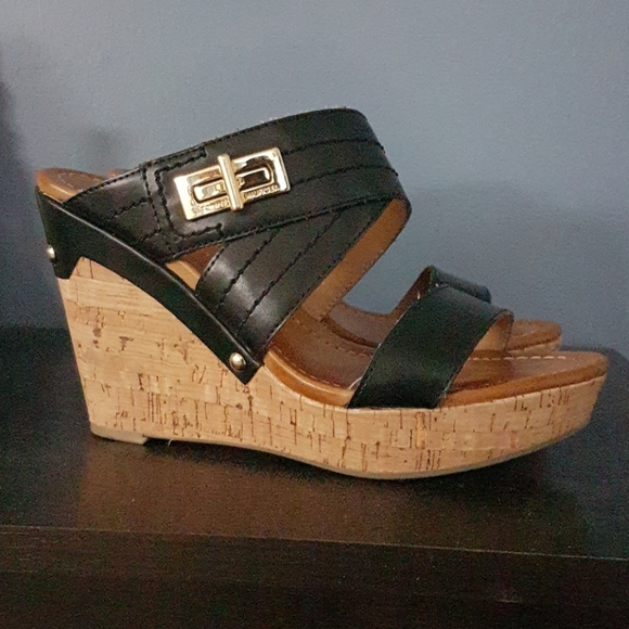 Tommy Hilfiger wedge heel sandals